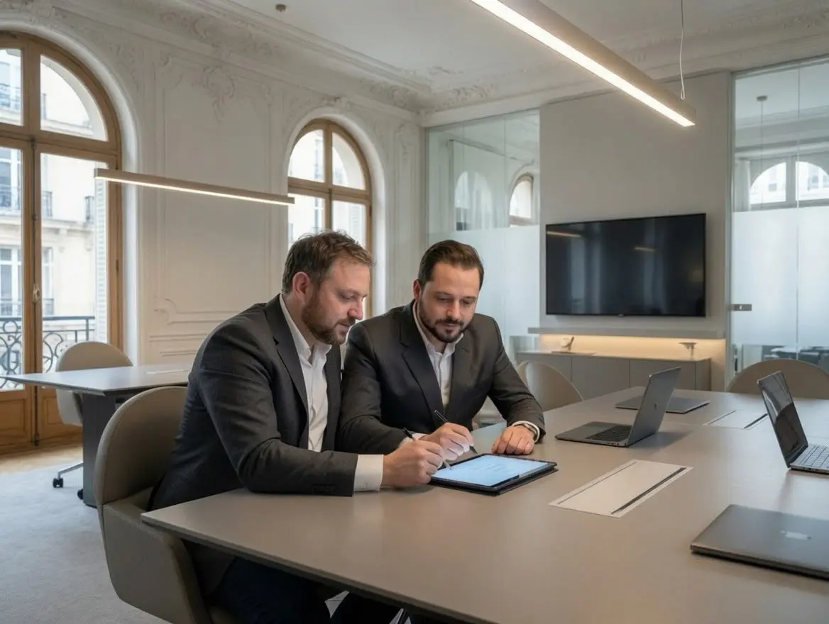Jonathan Allali et Kevin Assor, associés fondateurs